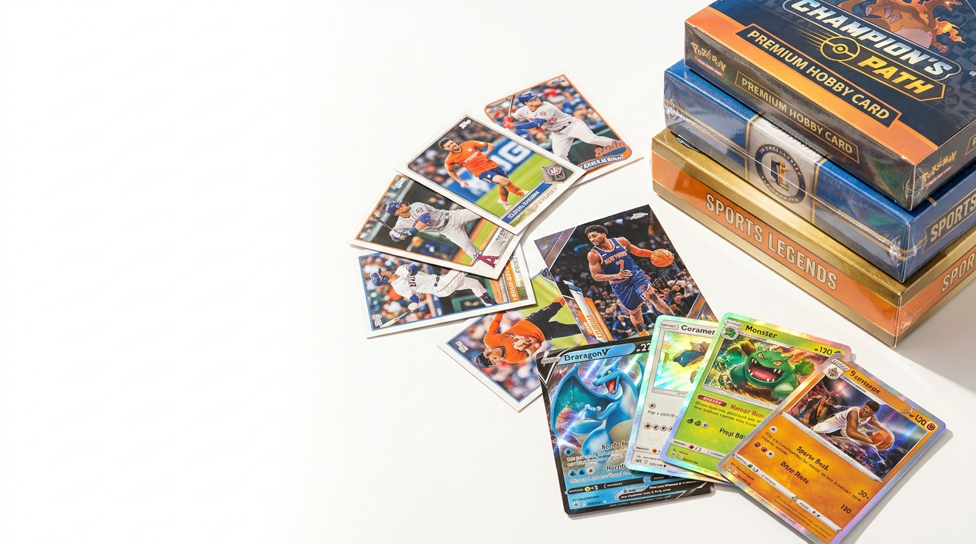 Hobby Box Collectibles — sports cards, Pokémon, sealed boxes and memorabilia